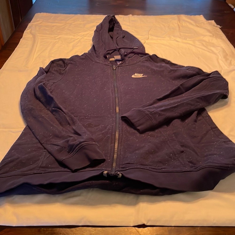Nike zip up sweatshirt M